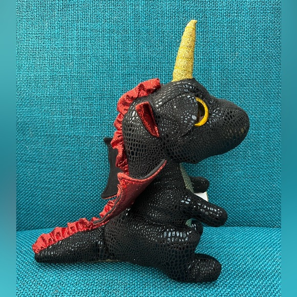 Ty Beanie Boos “Grindal” Dragon 12” Plush Stuffed Animal - Picture 3 of 9